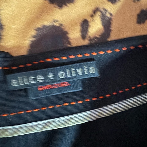 Alice + Olivia Black Peplum Top – Vintage Pre-2010, Gently Worn - Picture 5 of 6